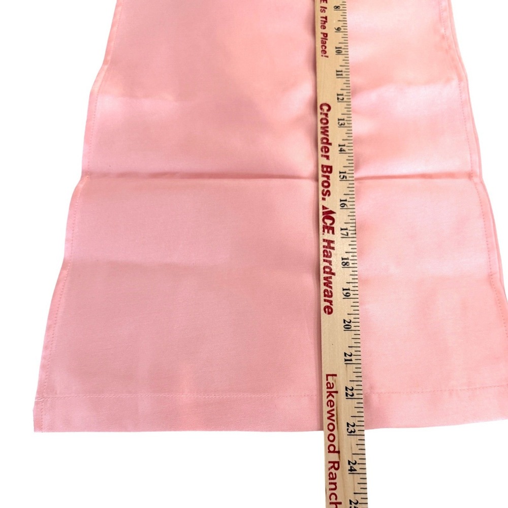 Andrea Iyamah Vasi Top Peach Satin High Slit Maxi Tunic Size 8 Medium New - Picture 5 of 10